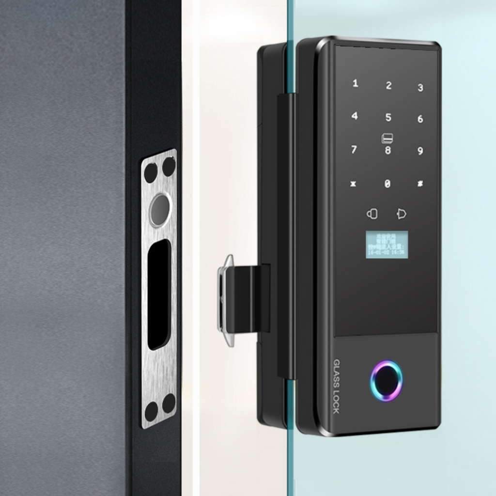 Yală inteligentă pentru sticlă GL4 – eleganță, siguranță și control total