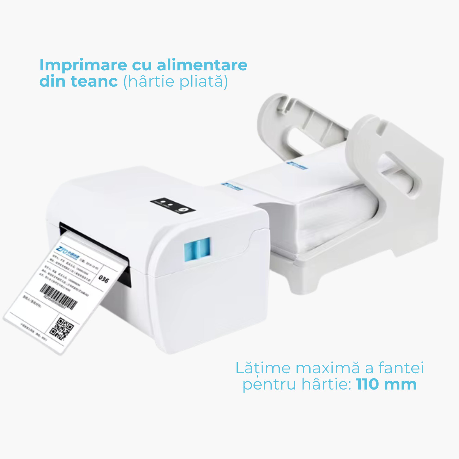 Imprimanta termica etichete si AWB, Bluetooth + USB