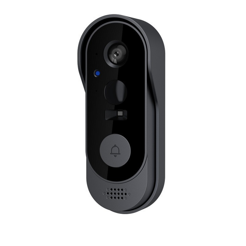 Sonerie Video Inteligentă HD 720p cu Apel pe Telefon – Control Smart Life, Rezistentă la Apă, Receptor Inclus