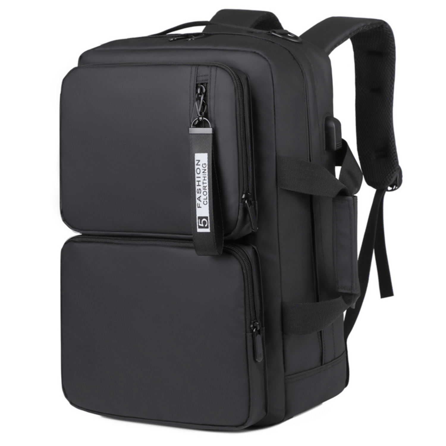 Rucsac business impermeabil, compartiment laptop, port USB,