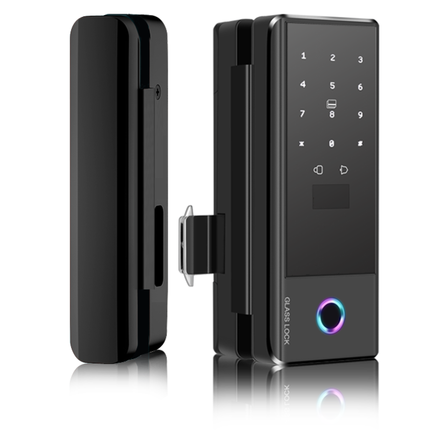 Yală inteligentă pentru sticlă GL4 – eleganță, siguranță și control total