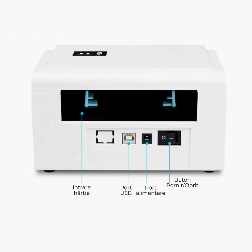 Imprimanta termica etichete si AWB, Bluetooth + USB