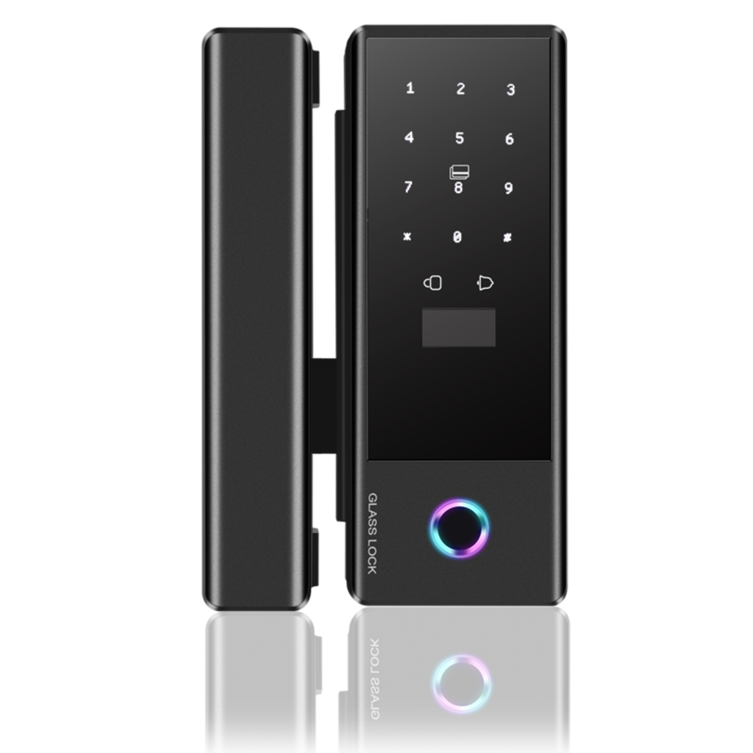 Yală inteligentă pentru sticlă GL4 – eleganță, siguranță și control total