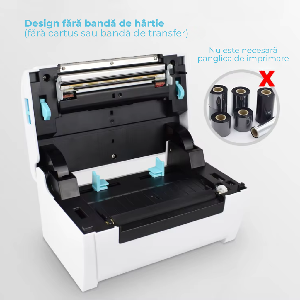 Imprimanta termica etichete si AWB, Bluetooth + USB