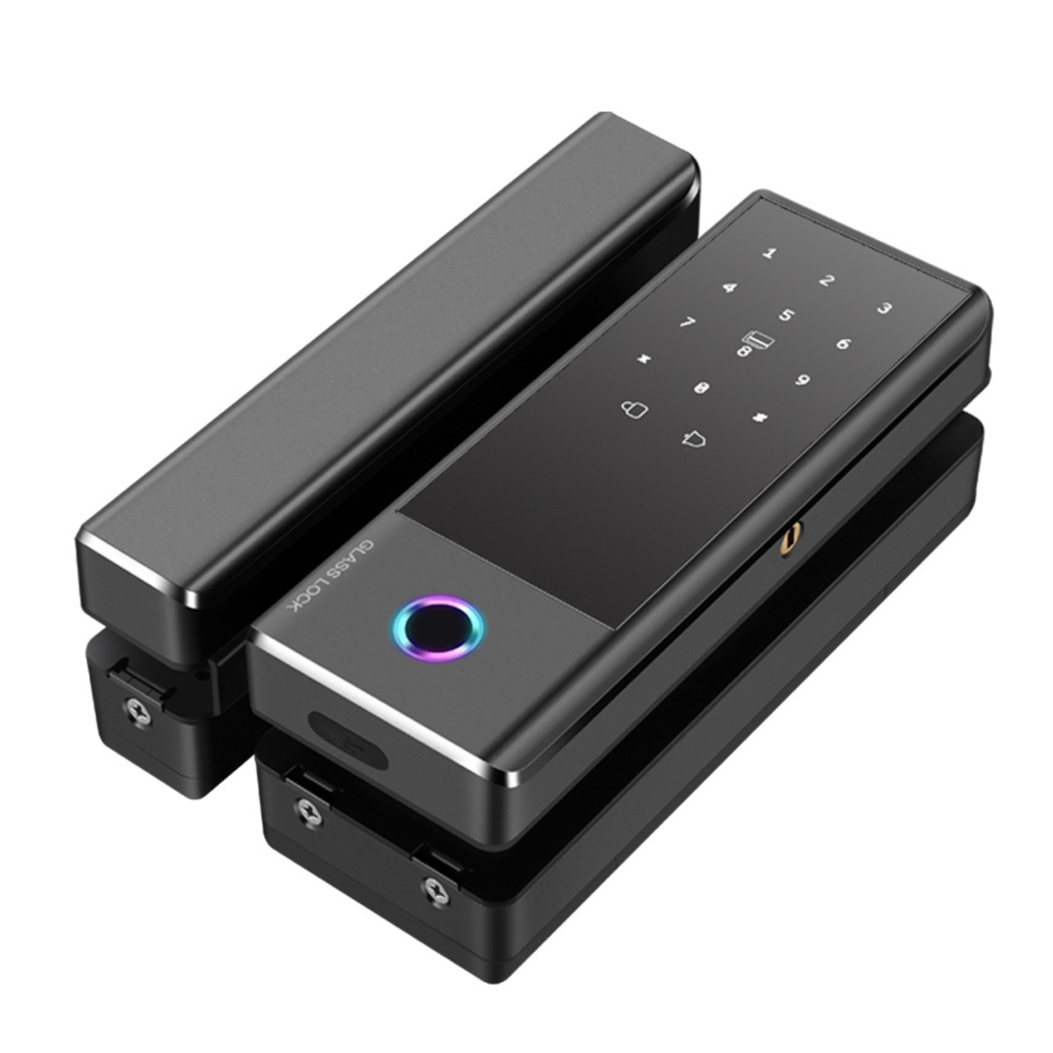 Yală inteligentă pentru sticlă GL4 – eleganță, siguranță și control total